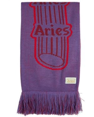 Aries Column Scarf - Purple