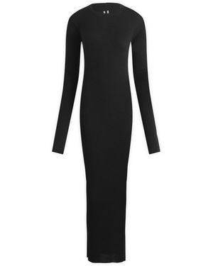 Rick Owens Long Sleeve Dress - Black