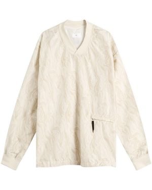 Toga V-Neck Ripstop Pullover - Natural
