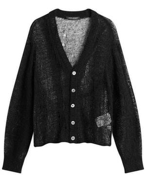 Our Legacy Linen Academy Cardigan - Black