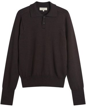 Studio Nicholson Polo Knit - Black