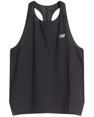 New Balance Race Day Ultra Light Singlet - Black