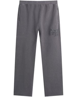 Annie Hood Inside Out University Straight Joggers - Grey