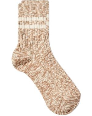 RoToTo Slub Stripe Stock - Natural