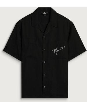 Represent Love And Kisses Resort Shirt - Black