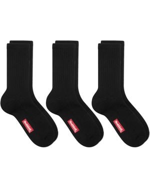 Healthknit Crew Sock - Black