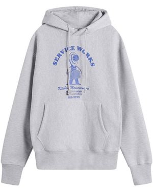 Service Works Maintenance Hoodie - Grey