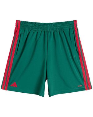 adidas X Arte 3-Stripe Shorts - Green