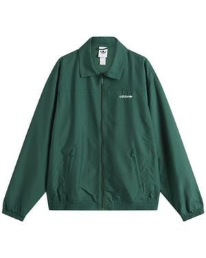 adidas Brushed Track Top - Green
