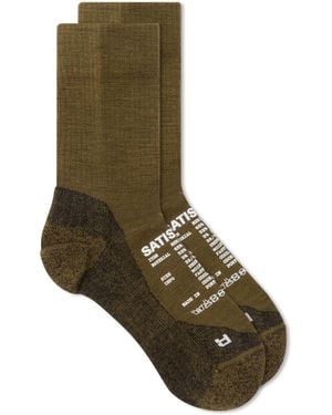 Satisfy Merino Nylon Tube Socks - Green