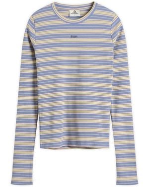 SUNDAYFRUITMARKET Long Sleeve Sun Top - Blue