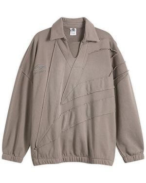 Umbro Diamond Drill Sweat Top - Grey