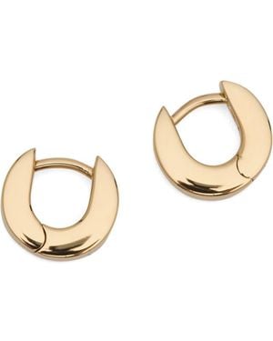 Tom Wood Beck Huggies Earrings - Metallic