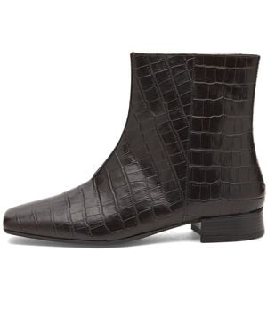 Vagabond Shoemakers Mona Croc Boots - Black