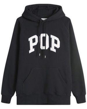 Pop Trading Co. Arch Logo Hoodie - Black