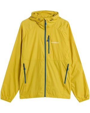Montbell Wind Blast Hooded Jacket - Yellow