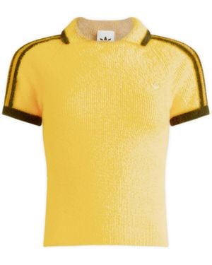 adidas Knit Cali Top - Yellow