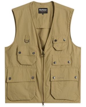 Barbour Heritage + Utility Editor Casual Vest - Green