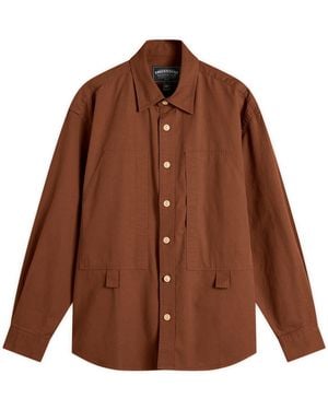 FRIZMWORKS Pocket Loop Shirt - Brown