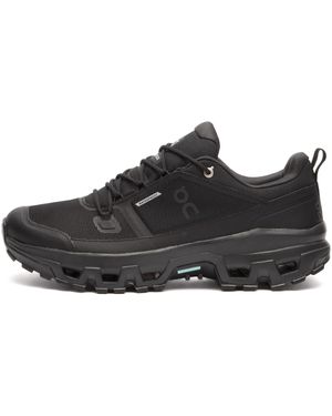 On Shoes Cloudrock Low Wp Trainers - Black
