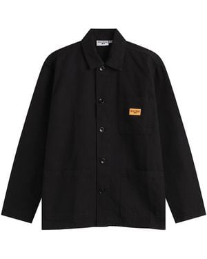 Service Works Canvas Chore Shirt - Black