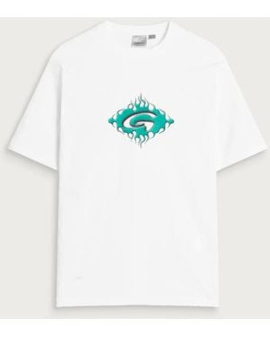 Gramicci Flames T-Shirt - White