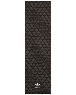 adidas Trefoil Monogram Knit Scarf - Grey