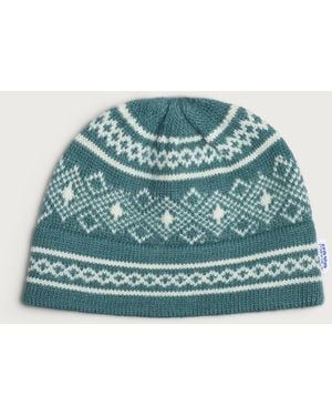 Big Rock Candy Mountaineering Stowe Mosaic Beanie - Blue
