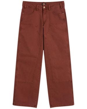 Dickies River Ranch Double Knee Pants - Red