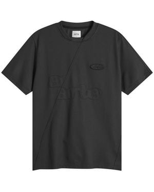 Arte' Football T-Shirt - Black