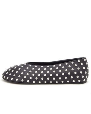 ★人気★【Jil Sander】BALLERINA WITH LARGE BUCKLE Jil Sander Ballerina With Large Buckle in Black | Lyst