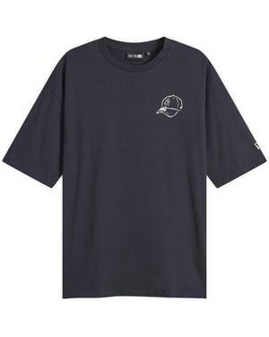 KTZ Mlb Yankees Graphic T-Shirt - Blue