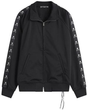 MASTERMIND WORLD Side Taped Track Jacket - Black