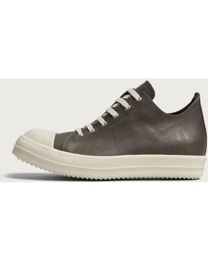 Rick Owens Low Sneaks Shoes - Brown