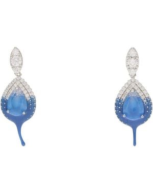 OTTOLINGER Dipped Diamond Earrings - Blue