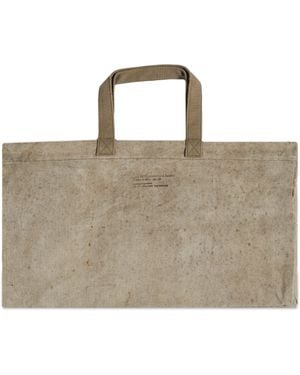 Puebco Vintage Tent Fabric Bag - Brown