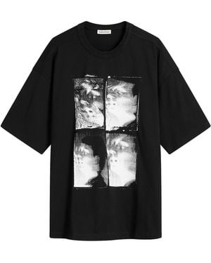 YMC Triple T-Shirt Faces - Black