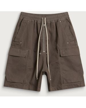 Rick Owens Cargobela Shorts - Brown