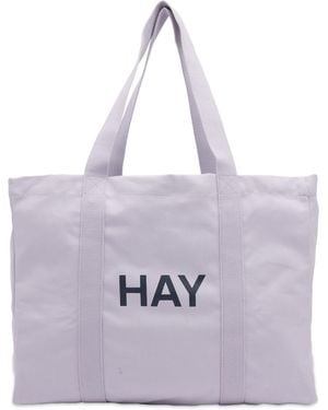 Hay Shopper Bag - Purple