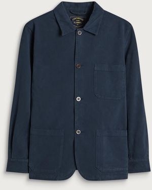 Portuguese Flannel Labura Chore Jacket - Blue