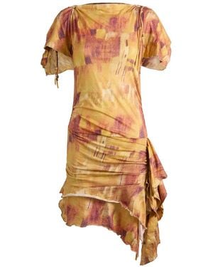 Isabel Marant Janick Mini Dress - Orange