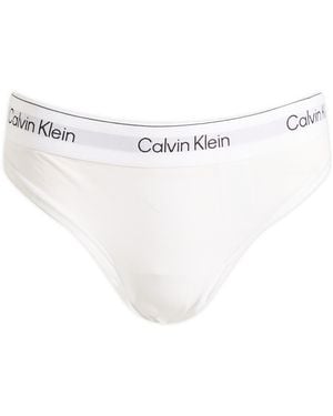 Calvin Klein Icon Thong - White