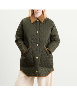 Barbour Icons Modern Liddesdale Quilted Jacket in Black Lyst UK