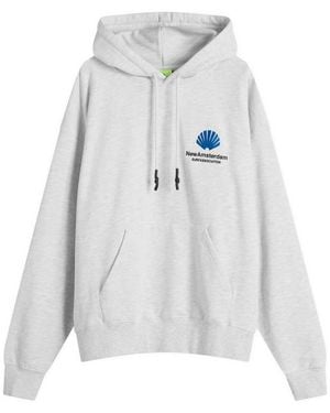 New Amsterdam Surf Association Logo Hoodie - White