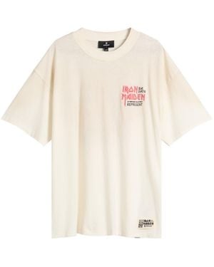 Represent Iron Maiden Anniversary T-Shirt - Natural