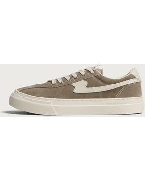 Stepney Workers Club Dellow S-Strike Cup Suede Sneaker - Natural