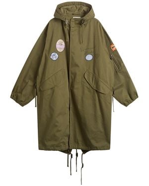 Universal Works End. X Shipp Inn Parka Jacket - Green