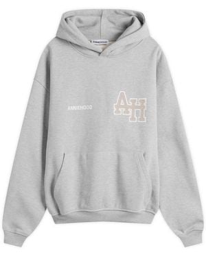 Annie Hood College Hoodie - Gray