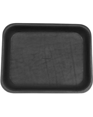 Hender Scheme Leather Tray - Black