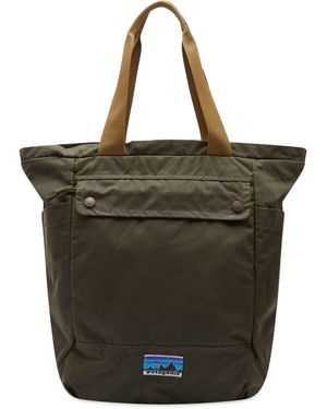 Patagonia Waxed Canvas Tote Pack Basin - Green